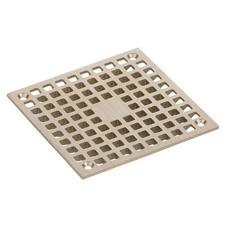 Zurn Drain Grate, Floor , Sq, 4-5/8" PN400-5S-GRID